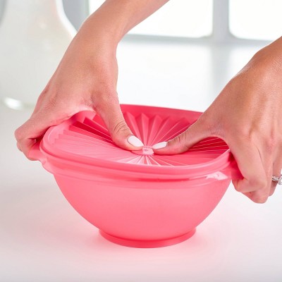 Tupperware 30pc (set of 15) Heritage Food Storage Container Set Pink: Stackable, BPA-Free, Dishwasher-Safe, Airtight Seal