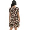 Harlow & Rose Womens Short Sleeve T-Shirt Swing Dress - 3 of 4