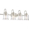 Quoizel Lighting Danbury 4 - Light Vanity in  Brushed Nickel - 2 of 3