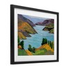 Stupell Industries Akaroa Sound Landscape Framed Print Under Glass - 2 of 4