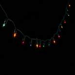 100ct Incandescent Smooth Twinkle Mini Christmas String Lights Multicolor with Green Wire - Wondershop™