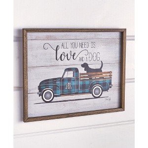 The Lakeside Collection Vintage Truck Wall Art by Marla Rae - Grin and Bear It - 1 of 4