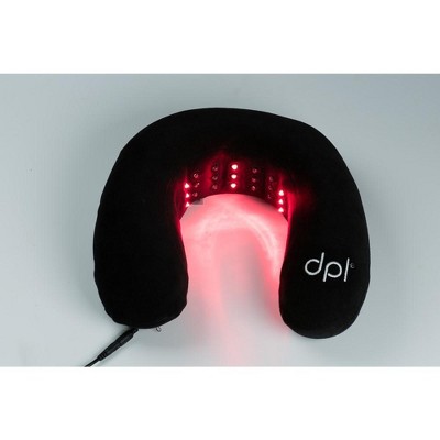 Black Memory Foam LED Light Therapy Neck Pillow