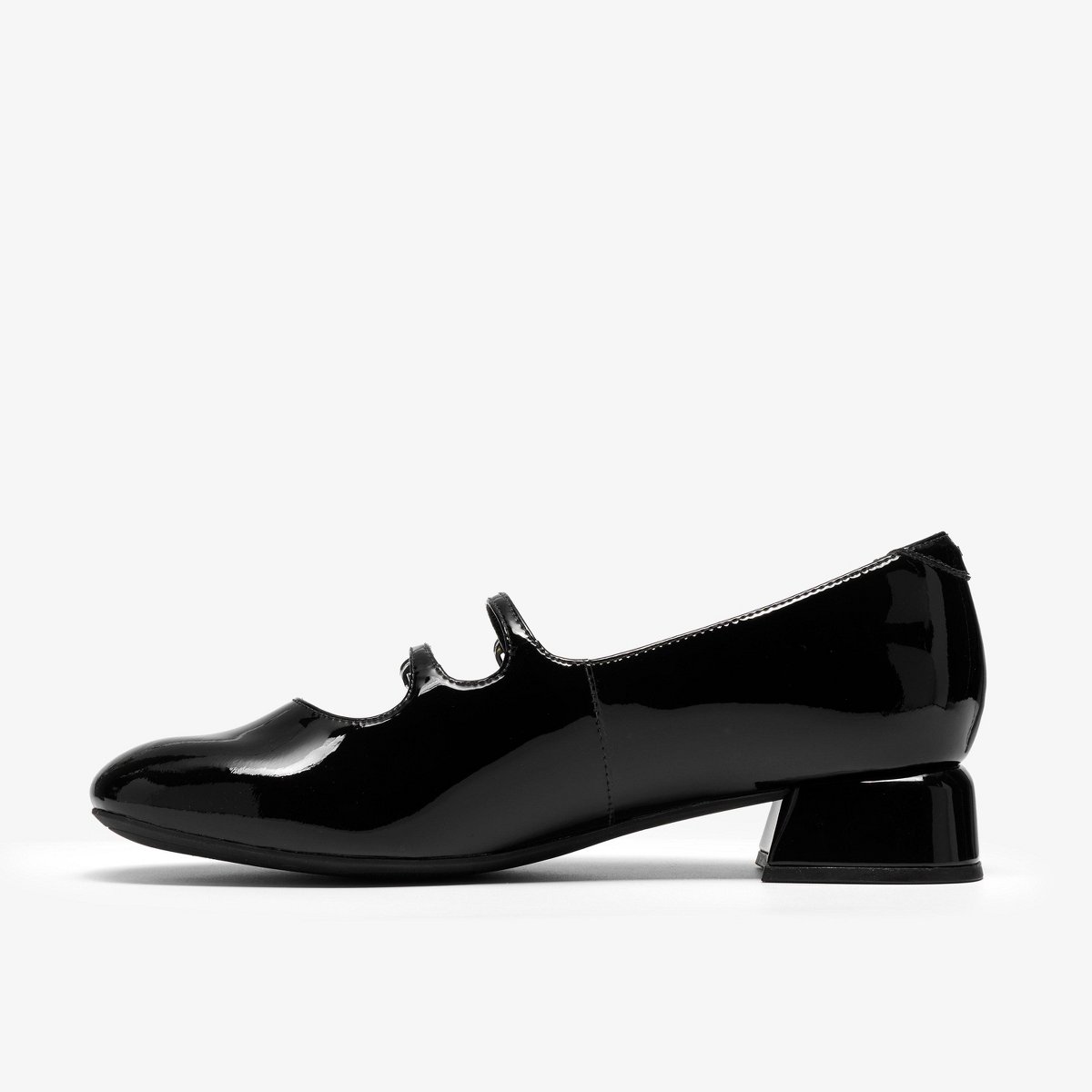 Обувь Clarks Womens Daiss 30 Shine Black Patent Shoes 8 Medium — фото 3