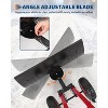29.13"W Heavy-Duty Snowplow, with Adjustable Handle and Tilting Blade, Efficiently Removes Snow, Suitable for Driveways, Doorways, Sidewalks, Patios - 2 of 4