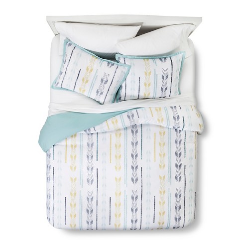 Aqua Arrow Print Duvet Cover Set King Room Essentials Target