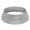 Saro Lifestyle Galvanized Christmas Tree Ring With Gold Rim, Grey - image 2 of 4