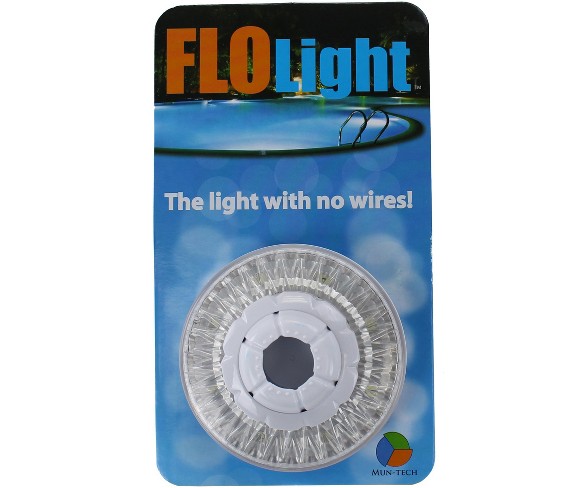 Flolight Led Wireless Above Ground Swimming Pool Lights (3) + 9 Colored Lenses