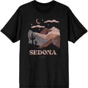 Adventure Society Sedona Arizona Crew Neck Short Sleeve Adult T-shirt - 1 of 2