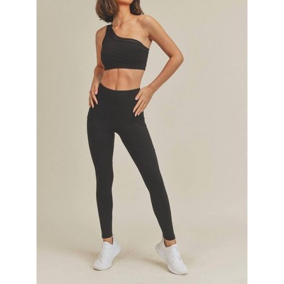 Women's One Shoulder Active Sports Bra - Kimberly C