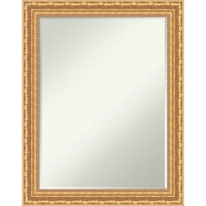 Amanti Art Versailles Gold Petite Bevel Wood Bathroom Wall Mirror 28 x 22 in. - 1 of 4