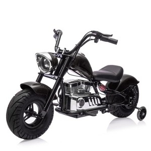 Kids Electric Off-Road Dirt Bike,36V Motorcycle with Top Speed of 16.5 Mph, Spring Suspension, Led Lights, Music Player, for Teens - 1 of 4