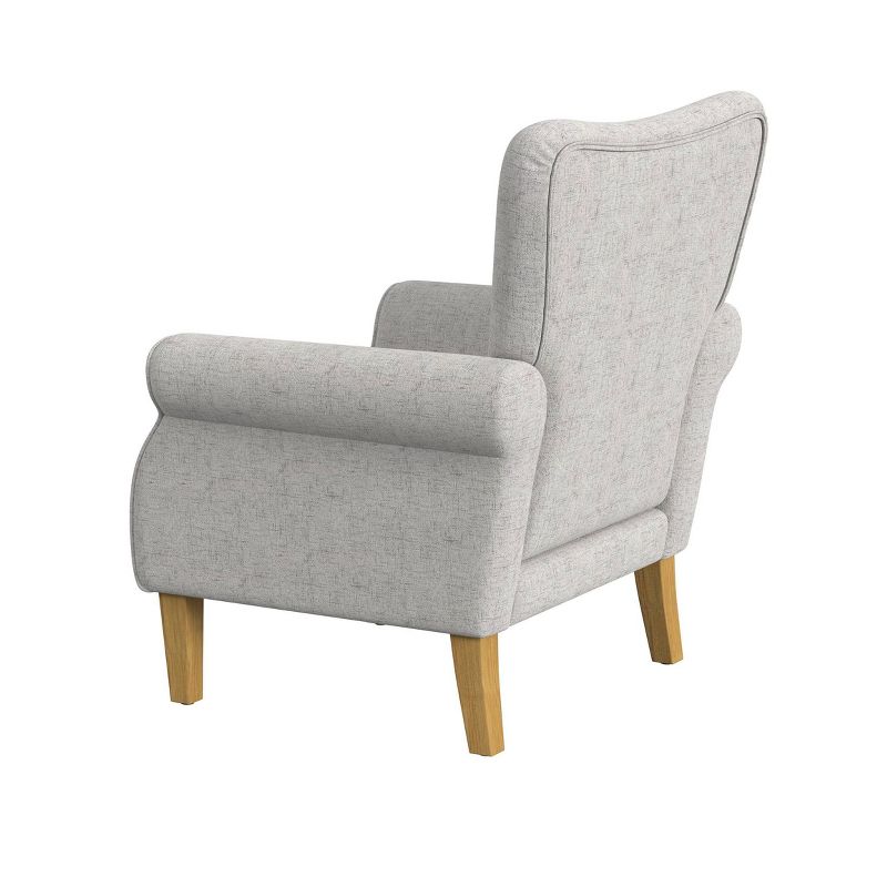 Rolled Arm Accent Chair - HomePop, 4 of 12