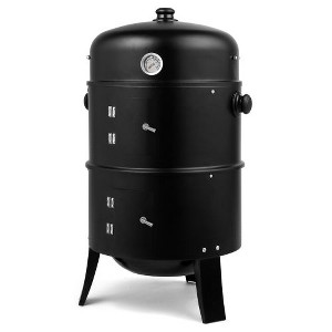 Karl Home Kamado Portable 144 Square Inches Smoker & Grill - 1 of 4