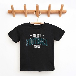The Juniper Shop In My Football Era - Green Toddler Short Sleeve Tee - 1 of 3