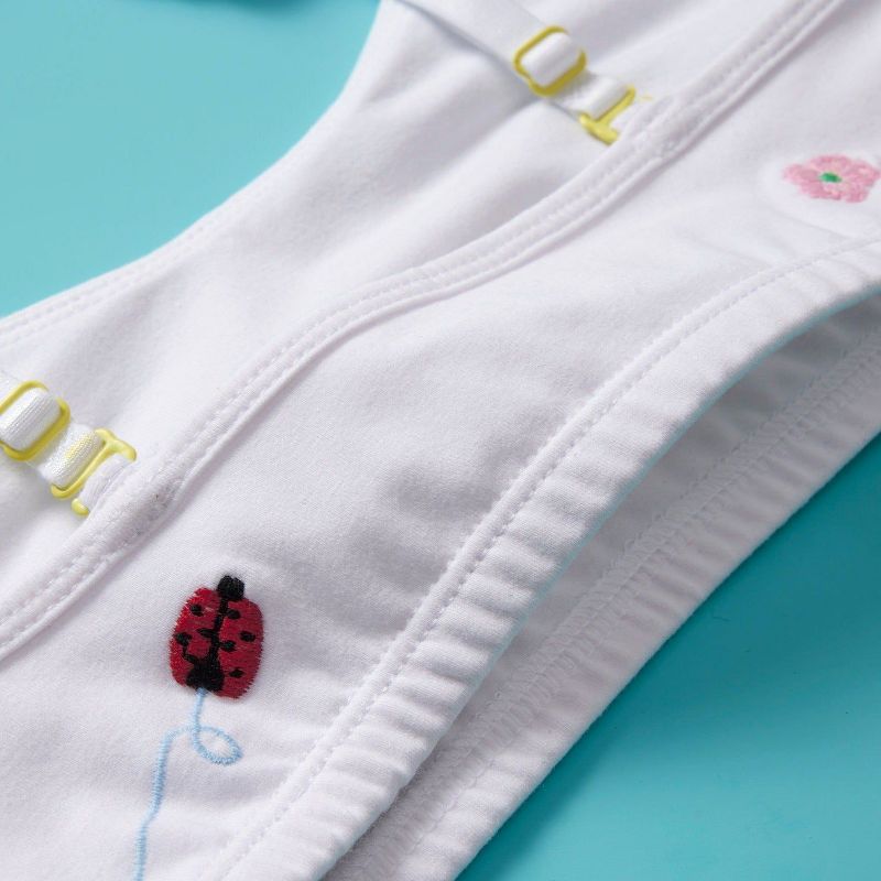 Yellowberry Adorable Cotton Training Hand-Embroidered and Made in USA with Exceptional Quality Convertible Straps, 4 of 6