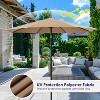 XIYUYEU Large Patio Umbrella 9 ft Half Umbrella Outdoor Patio Round Outdoor Table Umbrella with Crank for Patio, Garden, No Base - 2 of 4