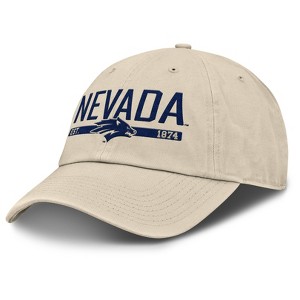 NCAA Nevada Wolf Pack Baseball Unstructured Hat: Cotton, Hook & Loop Fastener, Tagless - 1 of 4