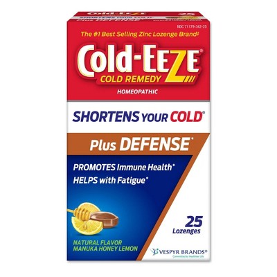 Cold-Eeze Plus Defense Manuka Honey Lemon Lozenges - 25ct