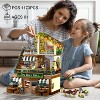 Insoon City Coffee House Building Set with Light, 1173 PCS Cafe Shop Building Block Toy for Adults Teens Kids Ages 6+ - 4 of 4