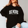 Simply Sage Market Women's Graphic Sweatshirt Be My Valentine Varsity - 2 of 4