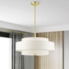 Livex Lighting Meridian 5 - Light Chandelier in  Satin Brass - 2 of 4