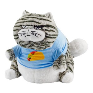 Attatoy Chonky Cat Weighted Plush; Fat Cat Stuffed Plush Animal Toy - 1 of 4