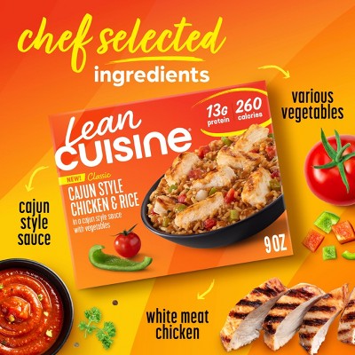 Lean Cuisine Classic Cajun Chicken Rice Frozen Meal - 9oz