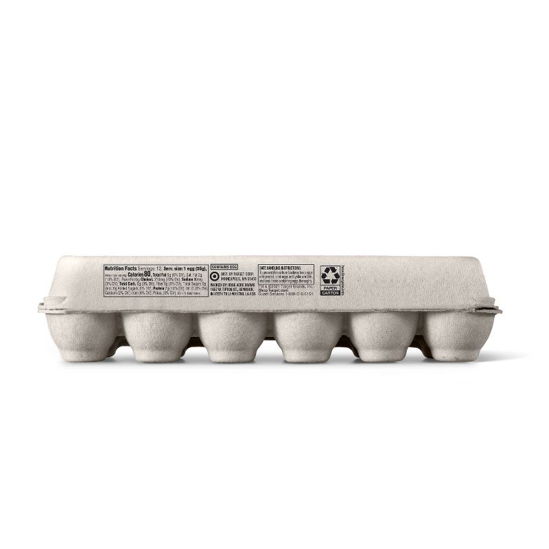 Grade A Extra Large Eggs - 12ct - Good &#38; Gather&#8482;, 4 of 5