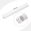 Unique Bargains Water Plumb DIY Crafts High Impact Rigid Round Pipes 8" Length - 2 of 4