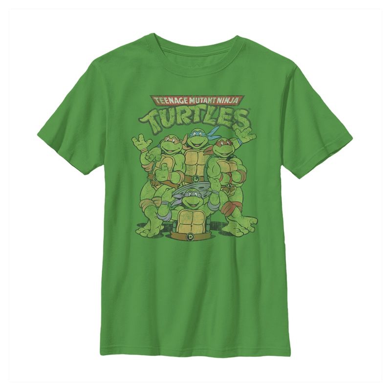 Boy's Teenage Mutant Ninja Turtles Best Friend Shot T-Shirt, 1 of 4
