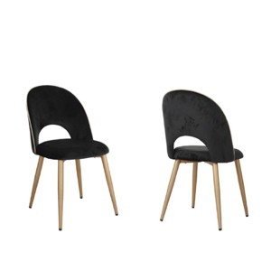 Brassex Set of 2 Emilia Dining Chairs - 1 of 4