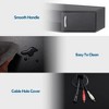 Itopfox Floating TV Stand Wall Mounted Shelf with Door Wood Media Console Entertainment Center Under TV Floating Cabinet Storage Hutch for Home - 4 of 4