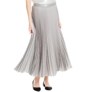 Max Studio London Womens Pleated A-line Skirt - 1 of 1