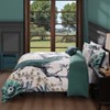 Bebejan Peacock Jardin 100% Cotton 5 Piece Reversible Comforter Set - 3 of 4