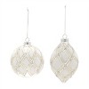 Jeweled Diamond Glass Ornament (Set of 6) - 3 of 4