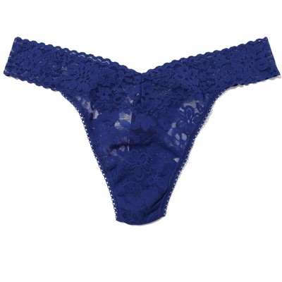 Hanky Panky Women's Daily Lace Plus Size Thong - One Size