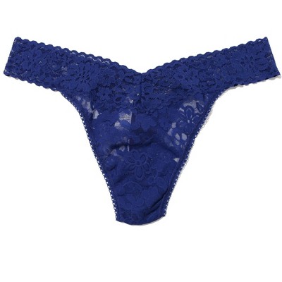 Hanky Panky Women's Daily Lace Original Rise Thong - One Size ...