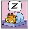 Girl's Garfield Sleeping Cat T-Shirt - 2 of 4