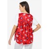 Only Necessities Plus Size Snap-Front Apron - 3 of 4