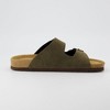CUSHIONAIRE Men's Lane Cork Footbed Sandal with +Comfort,  Arch Support, Adjustable Straps, Casual Summer Footwear - 4 of 4