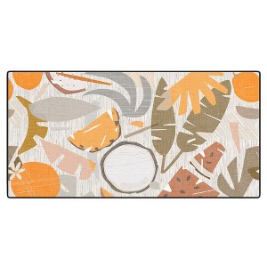 evamatise Tiki Picnic Mid Century Modern Desk Mat - Deny Designs - 1 of 4