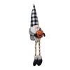 Transpac Polyester 24.75 in. Multicolor Harvest Plush Gnome Sitter with Interchangeable Icons Set of 3 - 2 of 4