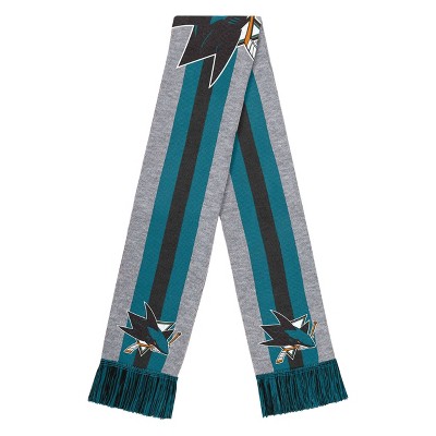 NHL San Jose Sharks Gray Big Logo Scarf
