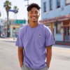 Dalix Mens Astronaut Midweight Garment Dye Tee - 3 of 4