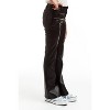 Girl Pleather Flare Pant - tractr - 4 of 4