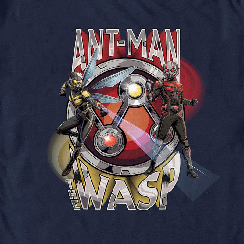 Men's Ant-Man and the Wasp: Quantumania Heroes Logo T-Shirt, 2 of 6