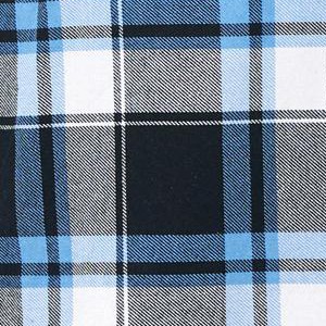 winter's eve blue accent plaid