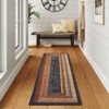 COZONY Modern Geometric Washable Low Pile Non Slip Area Rug for Living Room Bedroom Kitchen - 3 of 4