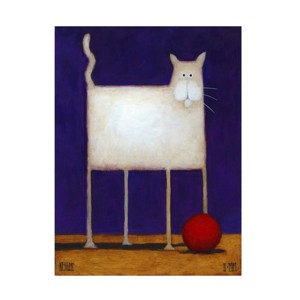 Trademark Fine Art -Daniel Patrick Kessler 'Trouble' Canvas Art - 1 of 4
